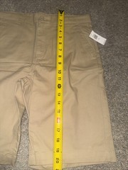 Old Navy Khaki Uniform Short Big Boy Size 14 Plus Husky NWT