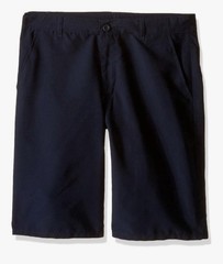 Nautica Boys Uniform Performance Shorts Navy Size 10 Regular Adjustable Waist