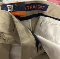 French Toast Boys Sz 5 Straight Leg Khaki Pants Adjustable Waist NWT