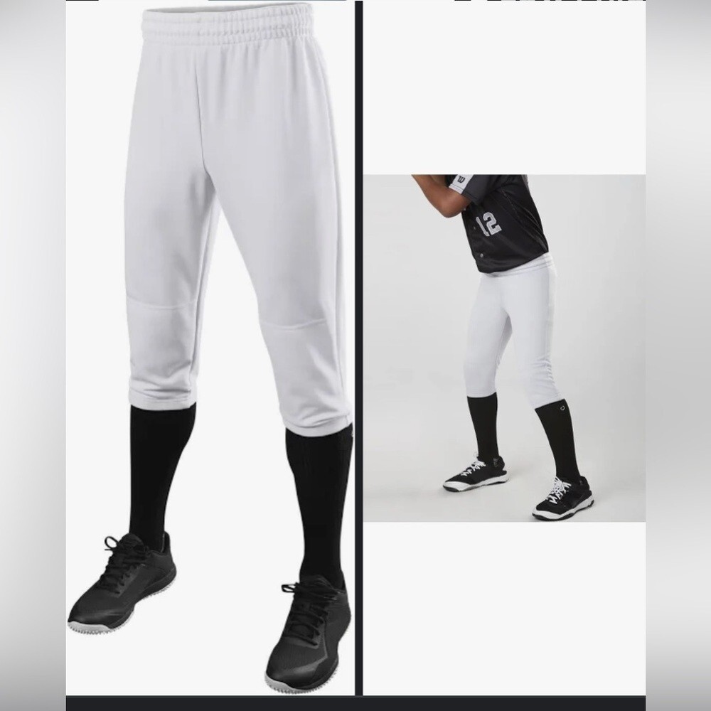 Augusta Youth White Baseball Knickers.