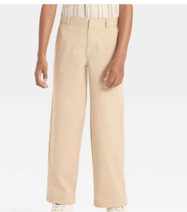 Boy’s Art Class Uniform School Beige Khaki Pants Size 5 NWT