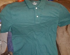 Lands’ End boy’s Short Slv Evergreen Mesh Polo Shirt M Nwot 10-12yrs 134-152cm#7