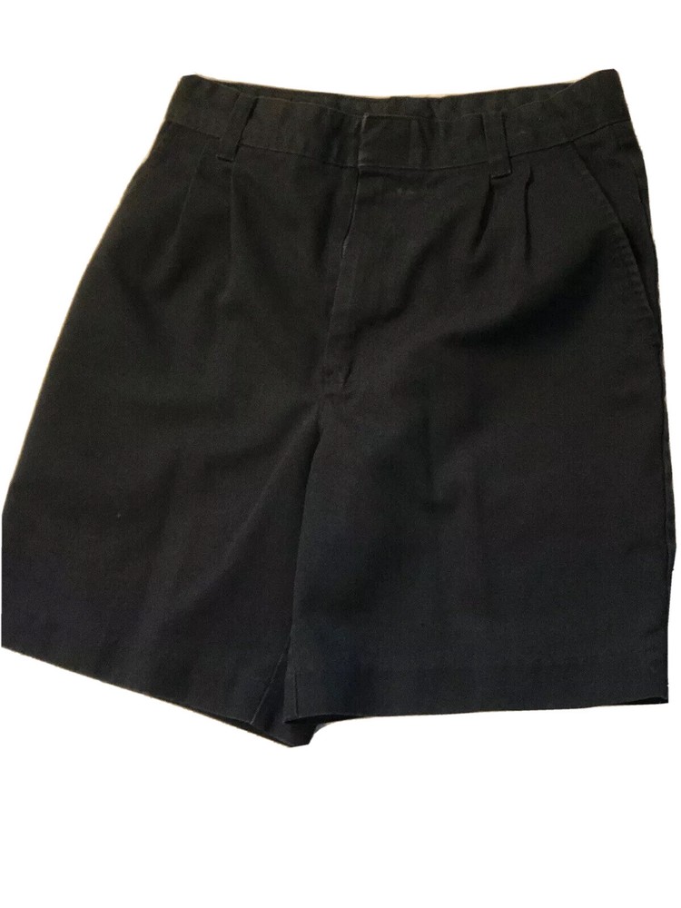 Elderwear Tom Sawyer Boys Uniform Pull On Black Shorts Sz 14R Set Of 3 Pairs P/O