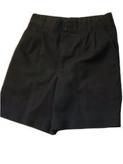 Elderwear Tom Sawyer Boys Uniform Pull On Black Shorts Sz 14R Set Of 3 Pairs P/O
