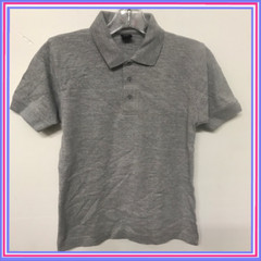 BOY PIQUE POLO SHIRT SIZE S( 4/6) WITH FRESH IQ SCHOOL POLO SHIRT (A48) NEW