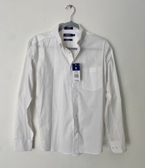 Izod white oxford school uniform teen boy sz S NWT