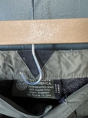 Boys Scout Of America Uniform Canvas Shorts Green Cargo Cotton Youth Large
