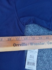 Boys shirt New George Navy XL 14 -16 extra large Short Slv Polo NEW TAGS J101