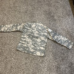 Propper Boys size 12 Gray/Green Digital Camo Shirt/Jacket Long Sleeve
