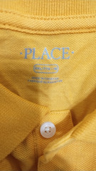 Children’s Place Golden Yellow polo boys tshirts size XXL 16 NWT