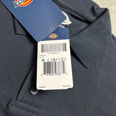 Dickies Polo Kids’ Medium Short Sleeve Pique Polo Shirt NWT!