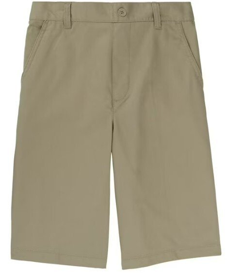4 Qty Boys New French Toast School Khaki Uniform Shorts Size 7 elastic x4 PAIRS