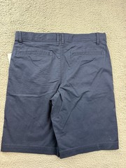 Cat & Jack Boys 18 Blue Flat Front School Uniform Chino Shorts