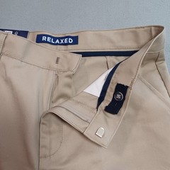 French Toast Boys Khaki Relaxed Fit School Uniform Pant Size 16 Adjustable Waist