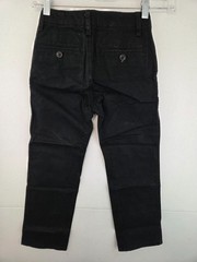 Gap Kids Uniform Straight-Fit Stretch Khakis Boy’s sz 5 True Black NWT $34.95