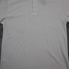 Joy Land Shirt Youth 18 White Chest Button Long Sleeve Collared School Uniforms