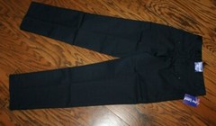 Boy’s Joy LAnd School Uniforms Navy Blue Flat Front Slacks Pants Size 20