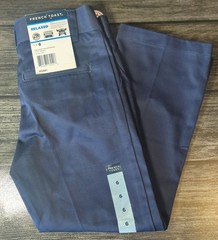 FRENCH TOAST BOY PANTS SIZE 6 UNIFORM NAVY BLUE NWT RELAXED FIT SCHOOL