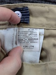 Dickies Traditional School Uniform Pants Boys 12 Beige Double Knee Straight Leg