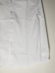 SOLOCOTE Boys White Dress Shirt Long Sleeve Uniform Blouse Formal Size 8Y