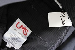K3 20) SIZE 15 UMS DARK GREY SHORTS WOOL BLEND SHORTS TEEN BOYS SCHOOL UNIFORM