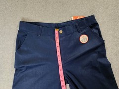 NWT Wonder Nation School Uniform Pants Size 16 Husky Blue Cove Adjust Waist