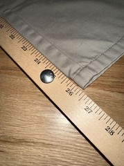 NWOT George Adj Waist Pants Khaki Tan Size 14 H Husky School Uniform