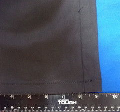 NEW DESIGNER FRENCH TOAST STRAIGHT SCHOOL UNIFORM BLACK PANTS SIZE 20 1/2 PLUS