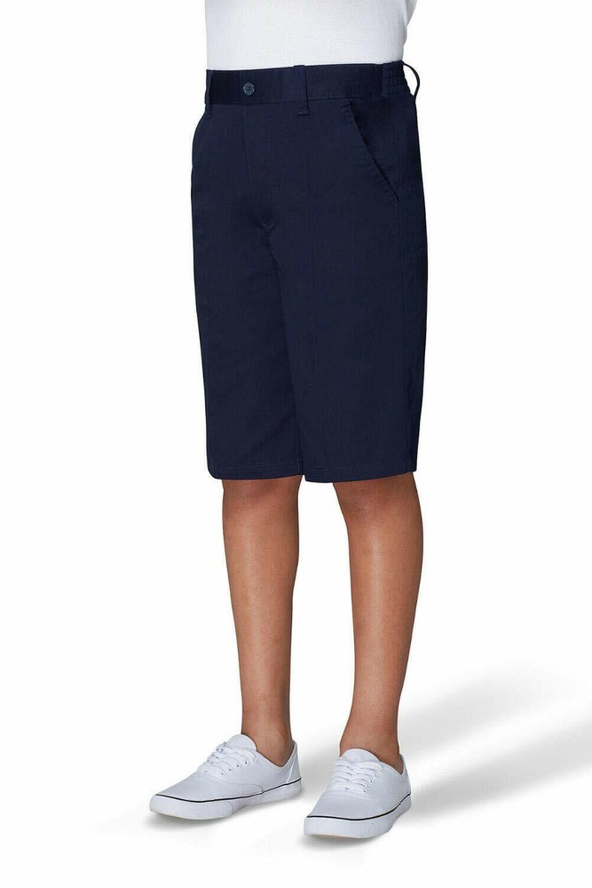 French Toast Boys’ Pull-On Short 5 Navy School Uniform Shorts