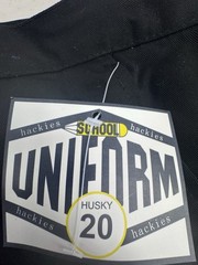 Hackies School Uniform Pant Size 20 Husky Black NWT