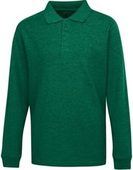 Premium Boy’s Long Sleeve Polo Shirts with Stain Guard Polo Shirts for Boy’s