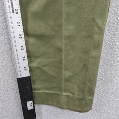 Boy Scouts Of America Boy Pants 10 Green Cargo Twill Uniform Button