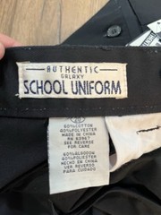 NWT! Authentic Galaxy School Uniform Boys Size 20 Uniform Navy Pants Pockets