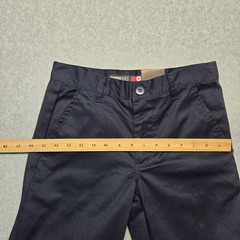 Southpole Uniform Pants Boys 10 Navy Blue Twill School Straight Leg Flat Front