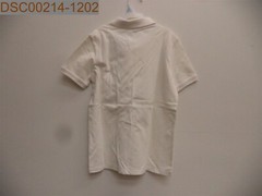 Old Navy Boy’s Short Sleeve Uniform Polo, White, L(10-12) 500044189025, 16″ Bust