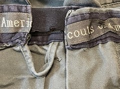 BSA Boy Scouts Of America Green Convertible Short Pants Zp Fly Youth Size 10