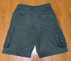 Boy Scout Green Cotton Canvas Official Uniform Shorts Youth 12