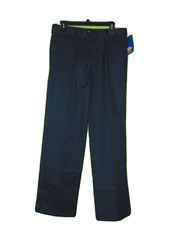 Dickies Boys 16 Husky Navy Work Pants NWT Uniform Straight Leg Slacks