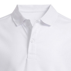 Izod Boys School Approved Short Sleeve Polo Shirt NWT Size 6 or 7 White Black