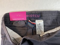 Children’s Pants Gray – Boys or Girls – Size 4T – Great for School or Play! NWT