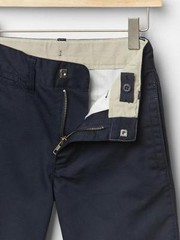 GAP Kids Boys Sz 10 KHAKI BEIGE Uniform Flat Front Shorts Washwell NEW