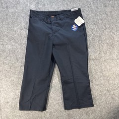 Dickies School Uniform Pants Size 18 Navy Wrinkle Resistant KP510DN