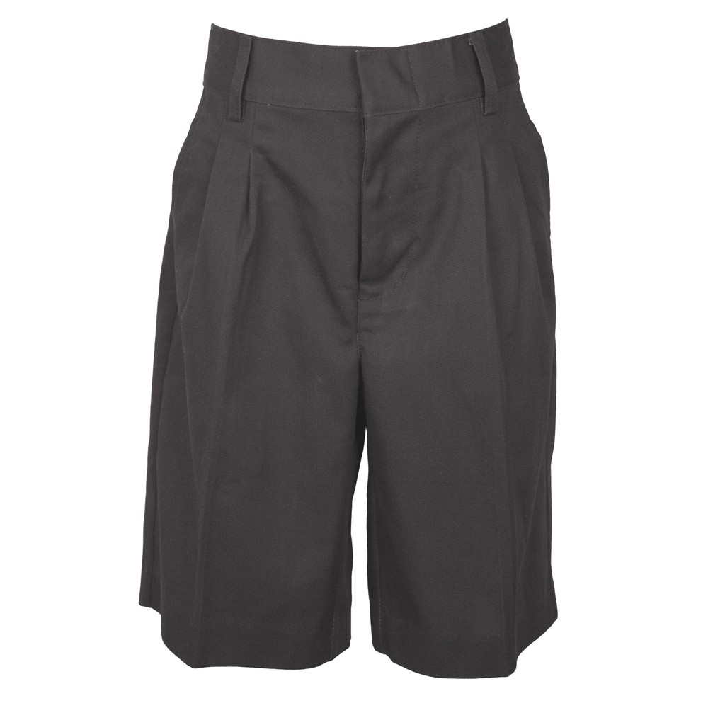 Universal Boys Gray Pleated Shorts U680-GRY School Uniform Sizes 4 to 20