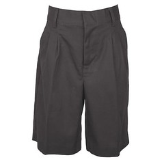 Universal Boys Gray Pleated Shorts U680-GRY School Uniform Sizes 4 to 20
