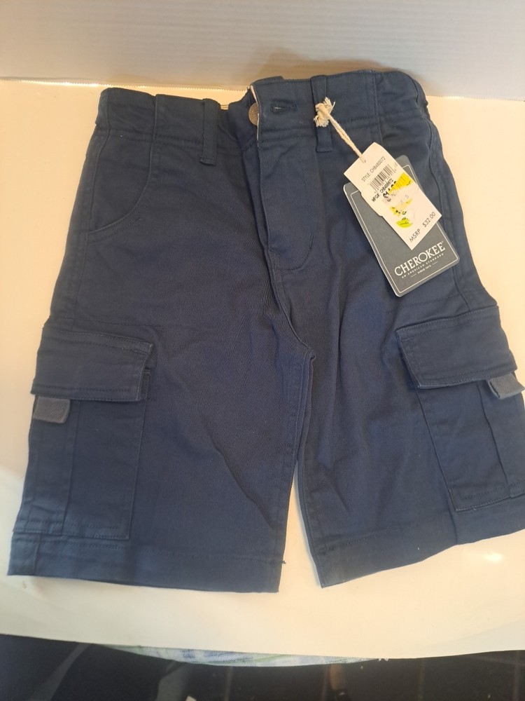 New Cherokee “School Uniform” Boys Shorts size 5 Blue