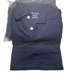 Children’s Place Polo Shirt Boys Size 10/12 Navy School Uniform Short Sleeve