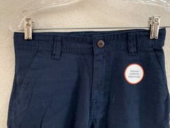 Wonder Nation Blue Flat Front Shorts Size 14 NWT