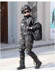 New Children’s Special Forces Combat Uniform New Camouflage Training Suits