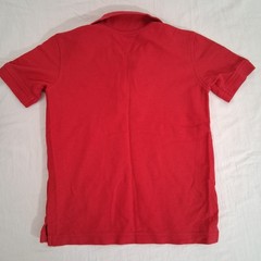 5 French Toast Uniform Unisex Polo Shirts Pique Performance Red Navy Sz S 6/7