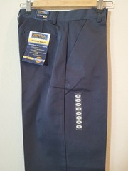 Universal School Uniform Boy’s Navy Blue Flat Front Pants Size 18